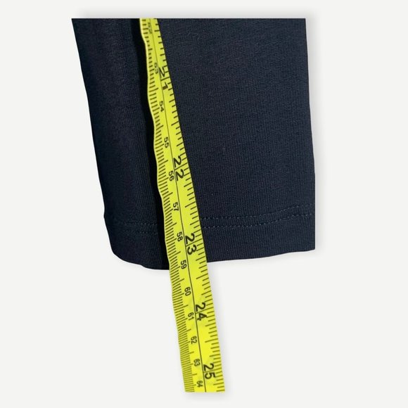 Eileen Fisher Black Long Sleeve Fit Flare Casual Dress Small Petite - Picture 9 of 12